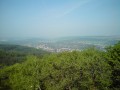 Na Brdy za prv. láskou J.F. - výhled z Hvíždince 30.4.11
